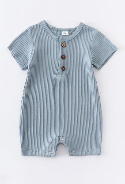 Ribbed Baby Romper