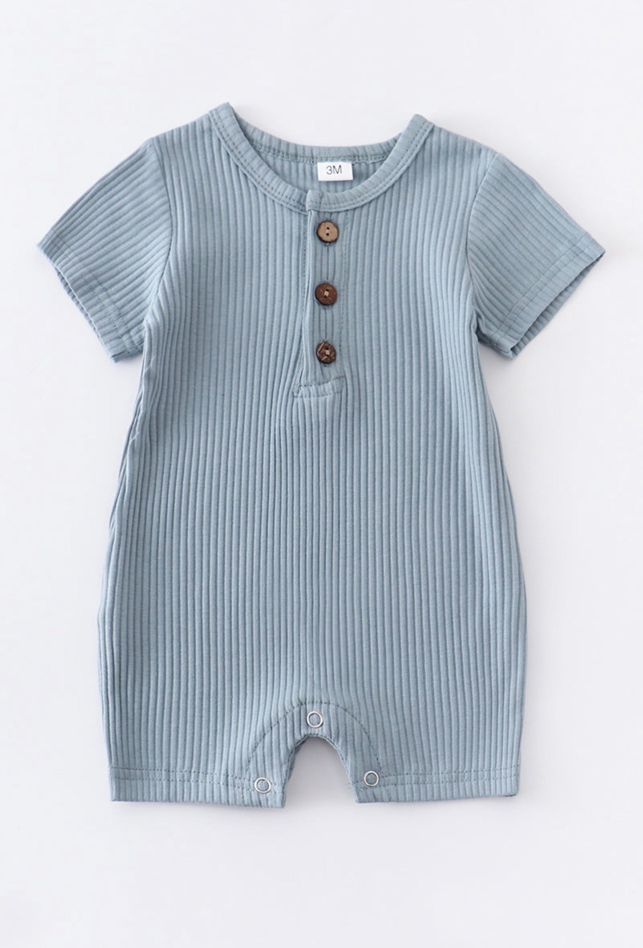 Ribbed Baby Romper