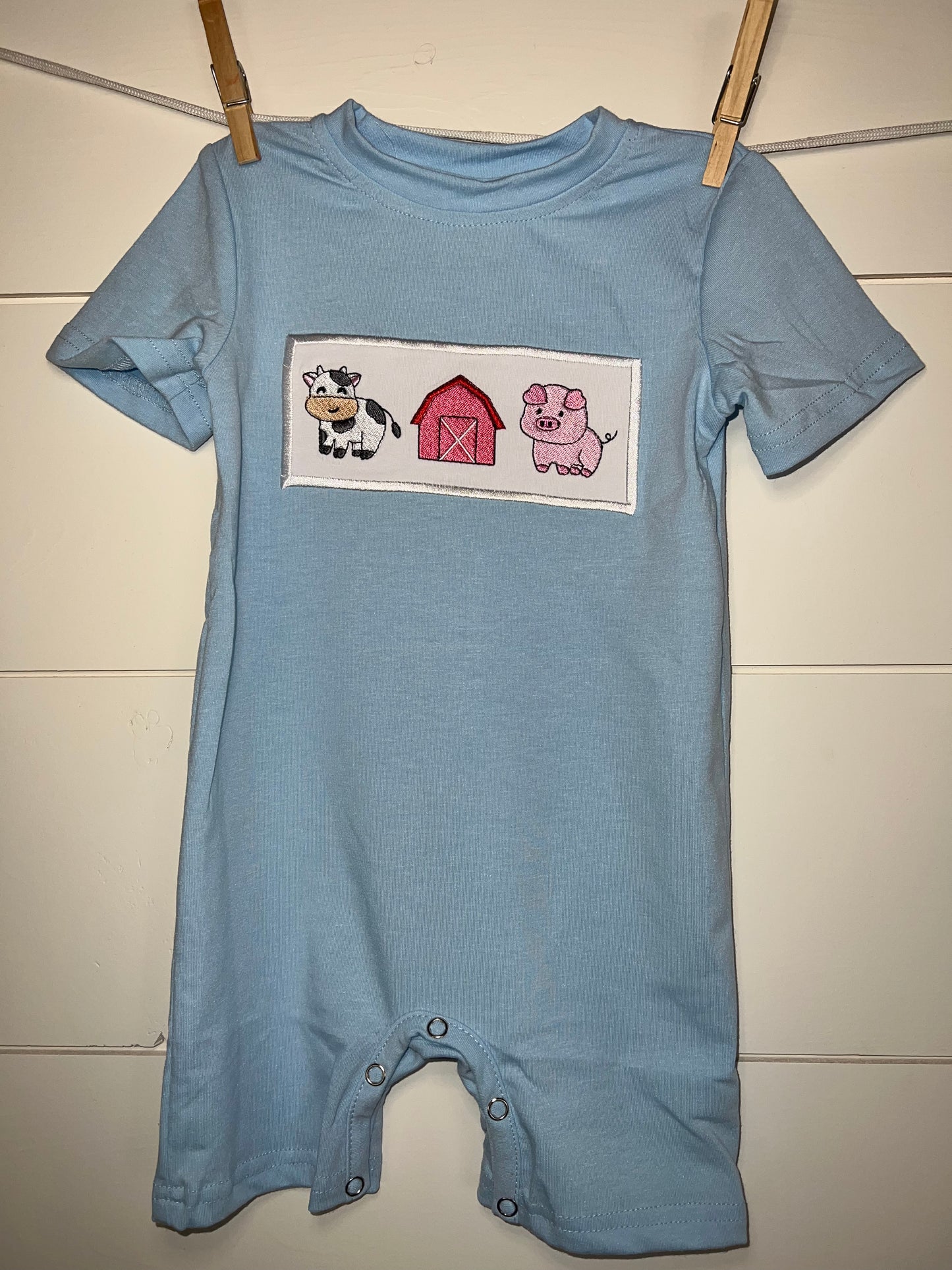 Farm Animals Romper